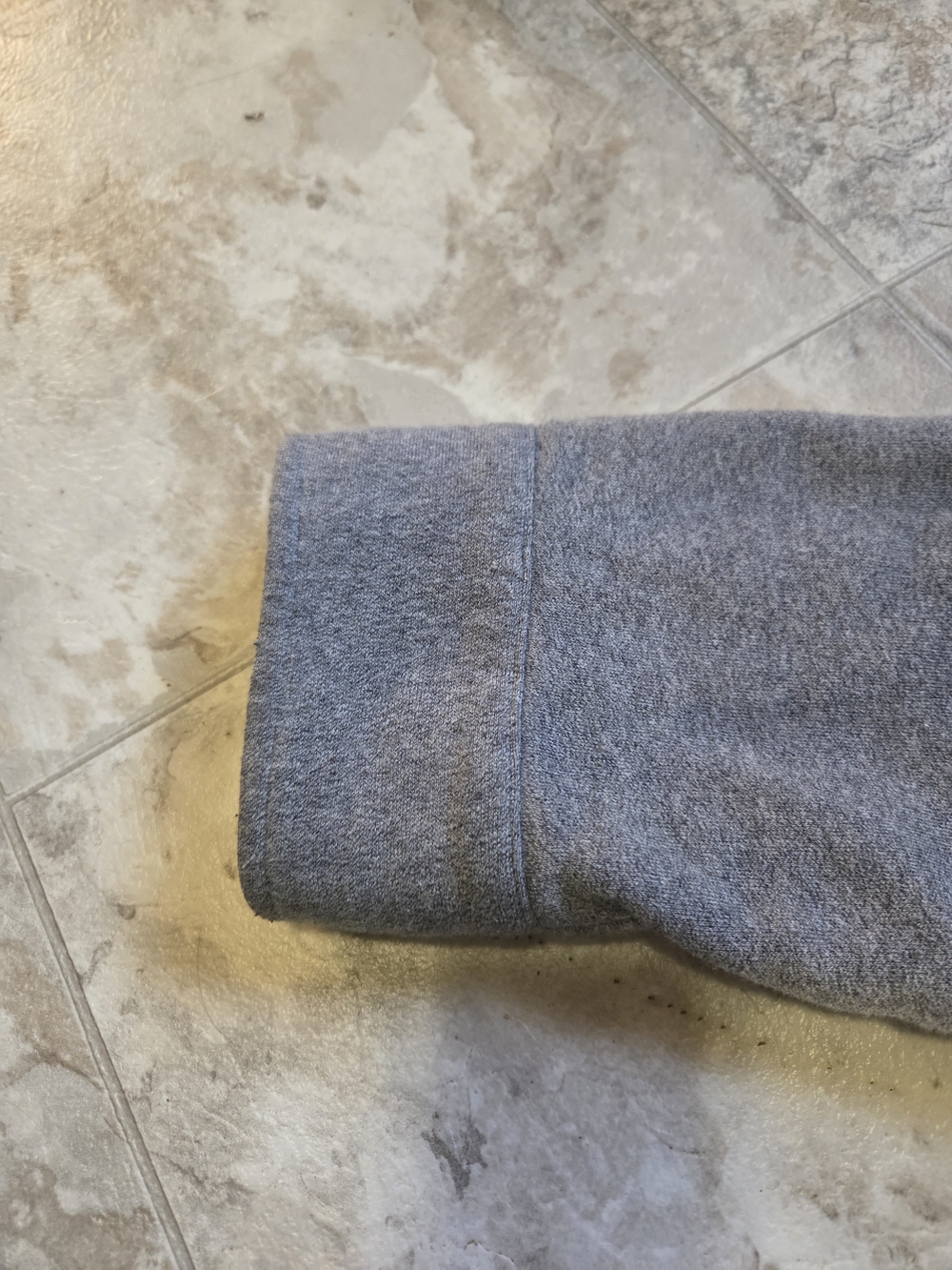 Grey Stüssy fleece Jacket Mens Medium - Picture 7 of 16